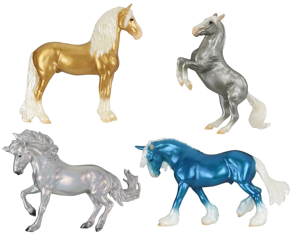 SM Standing Friesian: Gold Charm - 75th Anniversary Brilliance